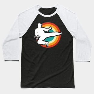 Retro kung fu Baseball T-Shirt